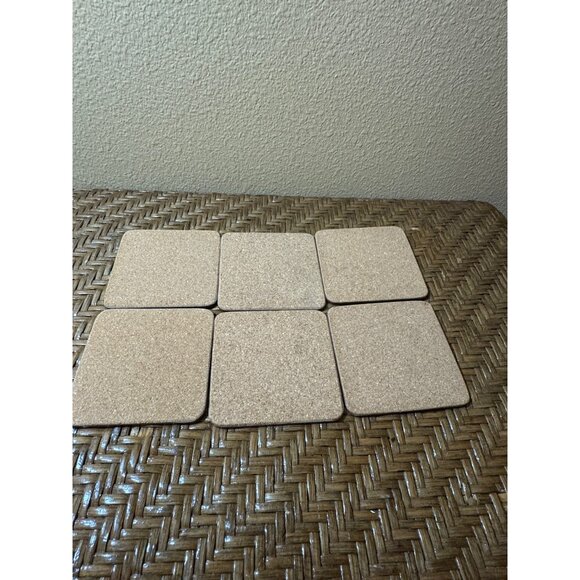 Vintage English Countryside Themed Coasters Set Of 6 - Picture 8 of 9